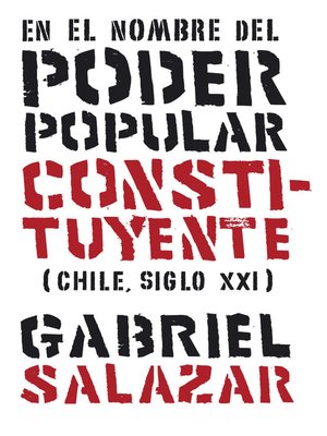 cover image of En el nombre del poder popular constituyente (Chile, Siglo XXI)